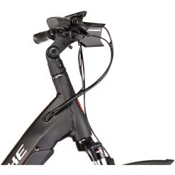 Haibike Vélos De Trekking électriques Trekking 6 Low Step, Noir -Vélos de trekking Soldes 2022 haibike trekking 6 low step matte black red reflex 4