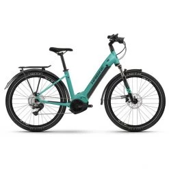 Haibike Vélos De Trekking électriques Trekking 7 Low Step, Turquoise