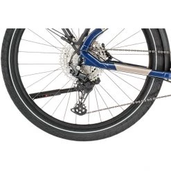 Haibike Vélos De Trekking électriques Trekking 7 Trapèze, Bleu -Vélos de trekking Soldes 2022 haibike trekking 7 trapeze blue sand 7