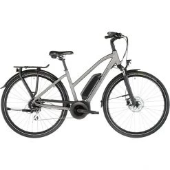 Kalkhoff Vélos De Trekking électriques Endeavour 1.B Move Trapèze 400Wh, Gris