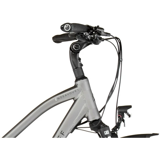 Kalkhoff Vélos De Trekking électriques Endeavour 1.B Move Trapèze 400Wh, Gris 3 Kalkhoff Vélos De Trekking électriques Endeavour 1.B Move Trapèze 400Wh, Gris – Image 3