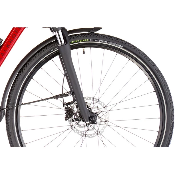 Kalkhoff Vélos De Trekking électriques Endeavour 1.B Move Trapèze 400Wh, Rouge 4 Kalkhoff Vélos De Trekking électriques Endeavour 1.B Move Trapèze 400Wh, Rouge – Image 4