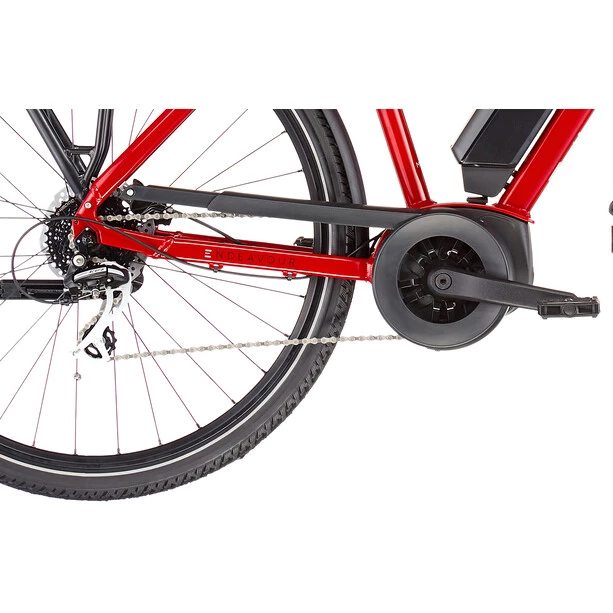 Kalkhoff Vélos De Trekking électriques Endeavour 1.B Move Trapèze 400Wh, Rouge 5 Kalkhoff Vélos De Trekking électriques Endeavour 1.B Move Trapèze 400Wh, Rouge – Image 5