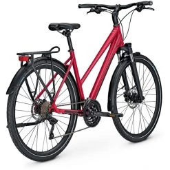Kalkhoff Vélos De Trekking Femme Endeavour 30 Trapèze, Rouge