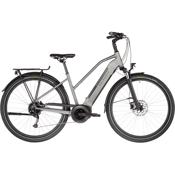 Kalkhoff Vélos De Trekking électriques Endeavour 3.B Move Trapèze 400Wh, Gris 1 Kalkhoff Vélos De Trekking électriques Endeavour 3.B Move Trapèze 400Wh, Gris