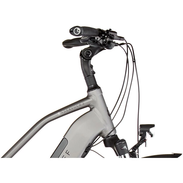 Kalkhoff Vélos De Trekking électriques Endeavour 3.B Move Trapèze 400Wh, Gris 3 Kalkhoff Vélos De Trekking électriques Endeavour 3.B Move Trapèze 400Wh, Gris – Image 3