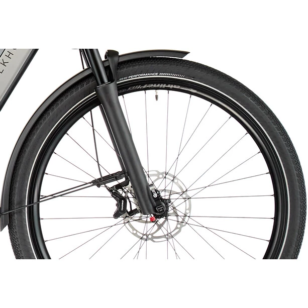 Kalkhoff Vélos De Trekking électriques Endeavour 5.B Advance+ Trapèze, Gris 4 Kalkhoff Vélos De Trekking électriques Endeavour 5.B Advance+ Trapèze, Gris – Image 4