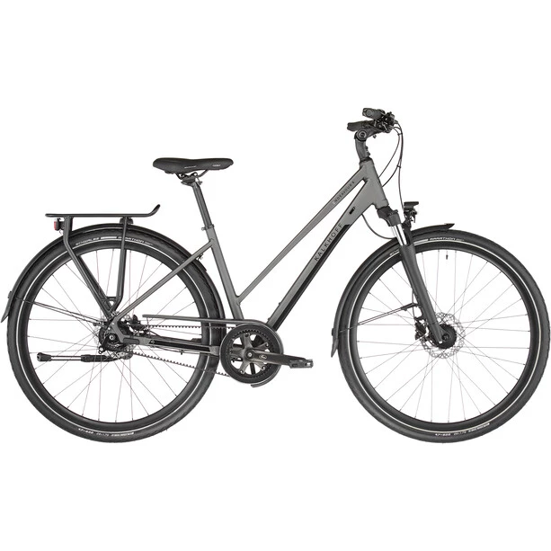 Kalkhoff Vélos De Trekking Femme Endeavour 8 Trapèze, Gris 1 Kalkhoff Vélos De Trekking Femme Endeavour 8 Trapèze, Gris