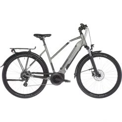 Kalkhoff Vélos De Trekking électriques Entice 3.B Move Trapèze 27.5", Gris