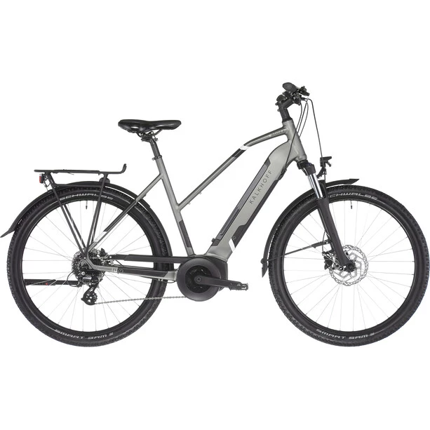 Kalkhoff Vélos De Trekking électriques Entice 3.B Move Trapèze 27.5", Gris 1 Kalkhoff Vélos De Trekking électriques Entice 3.B Move Trapèze 27.5", Gris