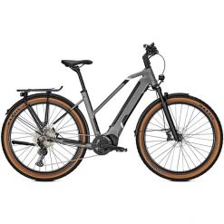 Kalkhoff Vélos De Trekking électriques Entice 5.B Advance+ Trapèze 29", Gris