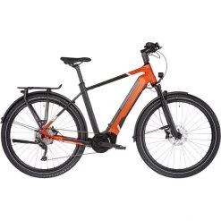 Kalkhoff Vélos De Trekking électriques Entice 5.B Move+ Diamant 29", Orange/noir