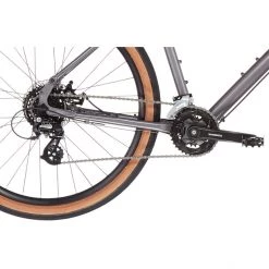 Kona VTC Dew, Gris -Vélos de trekking Soldes 2022 kona dew satin asphalt grey 4