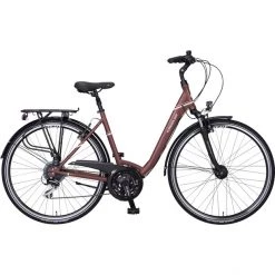 Kreidler Vélos De Trekking Femme Raise RT4 Wave, Marron