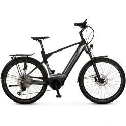 Kreidler Vélos De Trekking électriques Vitality Eco 10 Sport Diamant, Gris