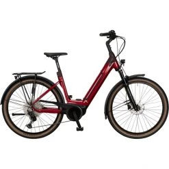 Kreidler Vélos De Trekking électriques Vitality Eco 10 Sport Wave, Rouge