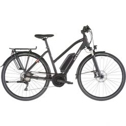 Ortler Vélos De Trekking électriques Bozen Premium Trapèze, Noir