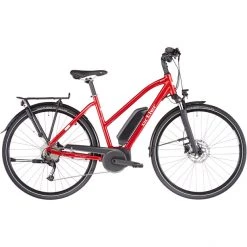 Ortler Vélos De Trekking électriques Bozen Trapèze, Rouge