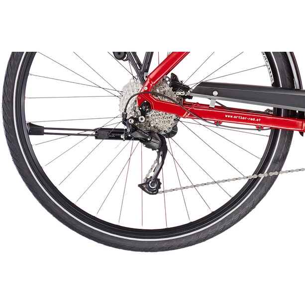 Ortler Vélos De Trekking électriques Bozen Trapèze, Rouge 6 Ortler Vélos De Trekking électriques Bozen Trapèze, Rouge – Image 6