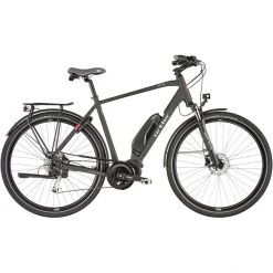 Ortler Vélos De Trekking électriques E-Montana 500, Noir