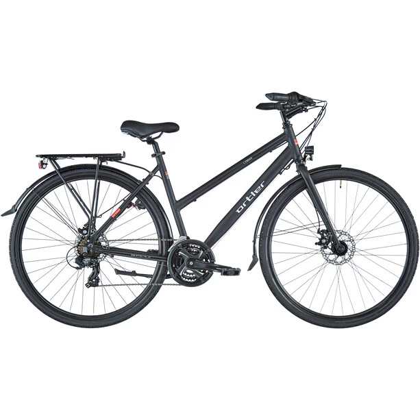 Ortler Vélos De Randonnée Lindau Disc Trapèze, Noir 1 Ortler Vélos De Randonnée Lindau Disc Trapèze, Noir