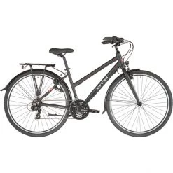 Ortler Vélos De Trekking Femme Meran 30 Trapèze, Noir