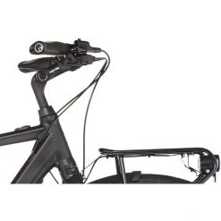 Rabeneick Vélos De Trekking électriques TC-E Carry Deore 10 Vitesses Disque Diamant, Noir -Vélos de trekking Soldes 2022 rabeneick tc e carry deore 10 speed disc diamond black matte 4