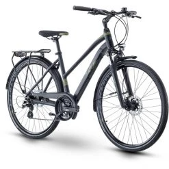 R-raymon Vélos De Trekking Femme TourRay 2.0 Trapèze, Noir