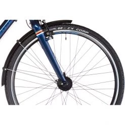 Serious VTC Cedar S Hybrid, Bleu -Vélos de trekking Soldes 2022 serious cedar s hybrid blue 5