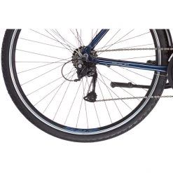 Serious VTC Cedar S Hybrid, Bleu -Vélos de trekking Soldes 2022 serious cedar s hybrid blue 7