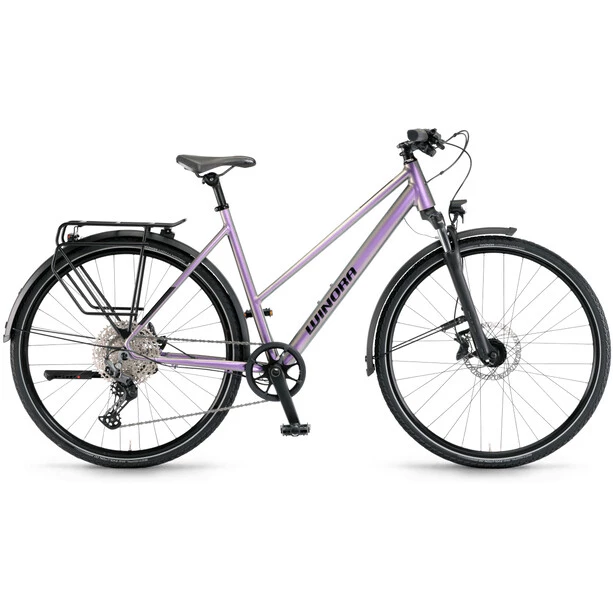 Winora Vélos De Trekking Femme Domingo 12 Pro Trapèze, Violet 1 Winora Vélos De Trekking Femme Domingo 12 Pro Trapèze, Violet