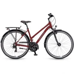 Winora Vélos De Trekking Femme Domingo 21 Trapèze, Rouge
