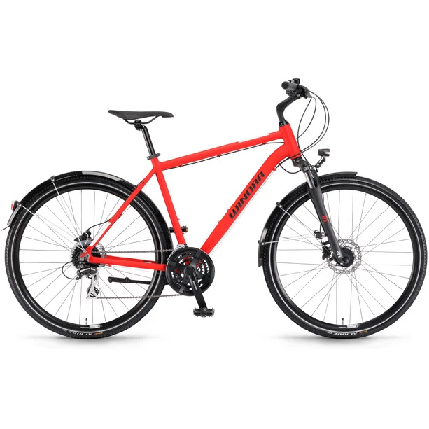 Winora Vélos De Trekking Homme Domingo 24 Sport Diamant, Rouge 1 Winora Vélos De Trekking Homme Domingo 24 Sport Diamant, Rouge
