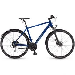 Winora Vélos De Trekking Homme Domingo 27 Sport Diamant, Bleu