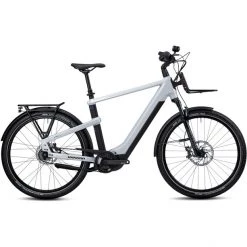 Winora Vélos De Trekking électriques Yakun R5 Pro Diamant, Blanc/noir