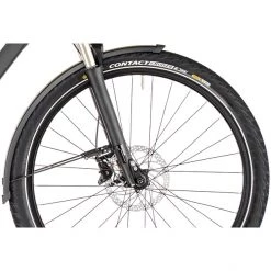 Winora Vélos De Trekking électriques Yucatan 12 Col De Cygne 27.5" Pouces, Blanc -Vélos de trekking Soldes 2022 winora yucatan 12 275 wave winter white 5