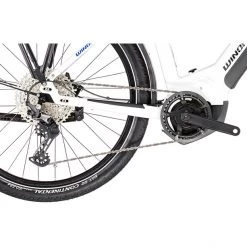 Winora Vélos De Trekking électriques Yucatan 12 Col De Cygne 27.5" Pouces, Blanc -Vélos de trekking Soldes 2022 winora yucatan 12 275 wave winter white 6