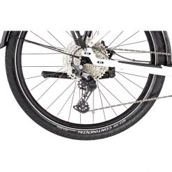 Winora Vélos De Trekking électriques Yucatan 12 Col De Cygne 27.5" Pouces, Blanc -Vélos de trekking Soldes 2022 winora yucatan 12 275 wave winter white 7