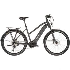 Winora Vélos De Trekking électriques Yucatan 12 Pro Trapèze 27,5", Noir