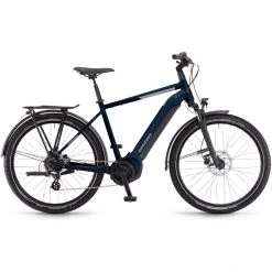 Winora Vélos De Trekking électriques Yucatan 8 Diamant, Bleu